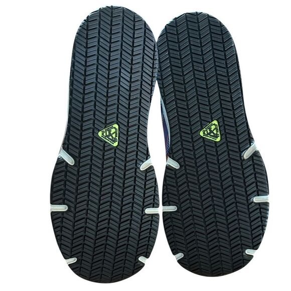 New Balance Evolve Industrial Alloy Toe Safety Shoes Men’s 8.5 AT EH Blue Orange - Picture 7 of 9